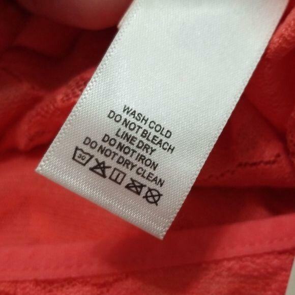 Hot as Hell Coral C It Through Lace Mesh Long Sleeve Bodysuit NEW - Picture 8 of 8